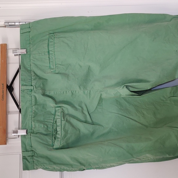 Distressed green chinos - Picture 4 of 6